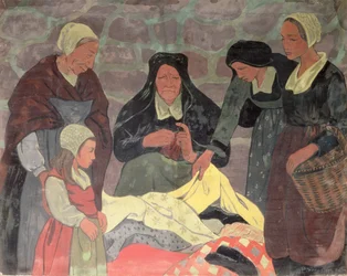 Der Stoffverkäufer, ca. 1898